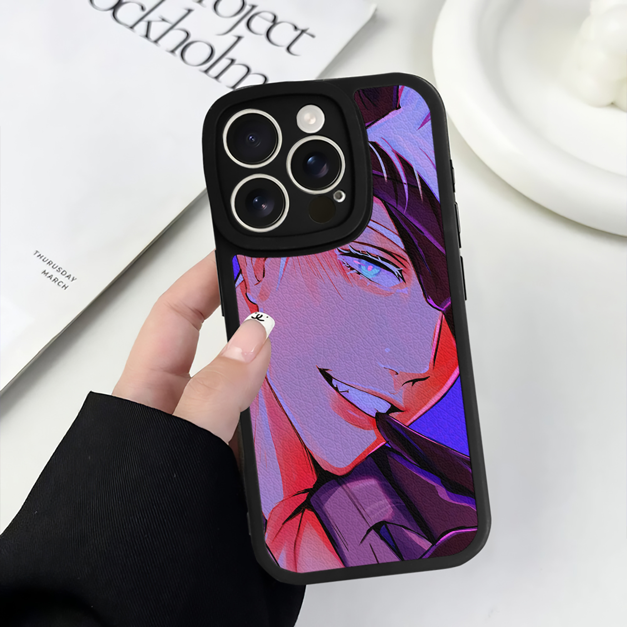 （画像用） SPY×FAMILY间谍家家酒 【iPhone 16シリーズ対応】シリコンスマホケース（レザー調） 材質：シリコン